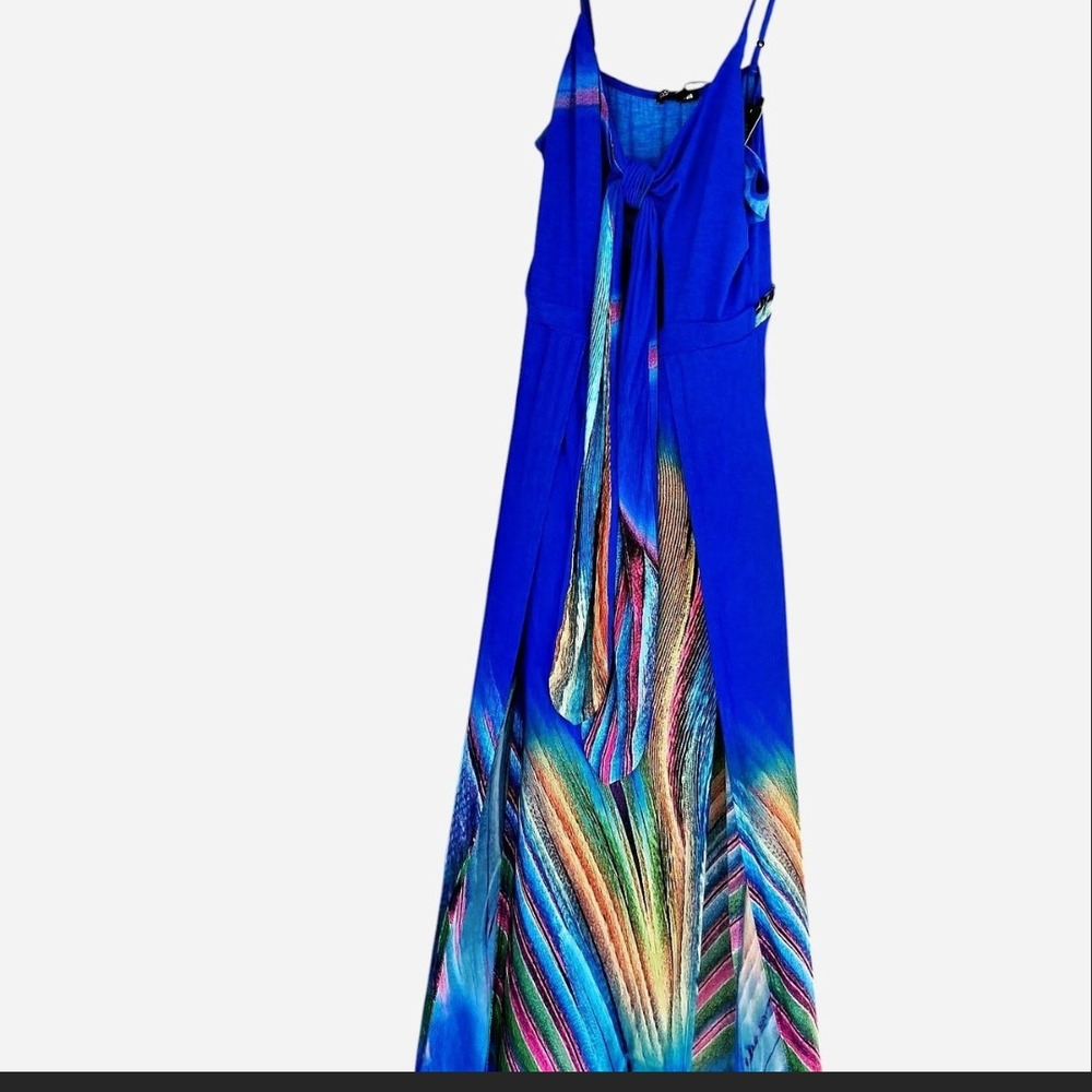 Vibrant Blue Maxi Dress